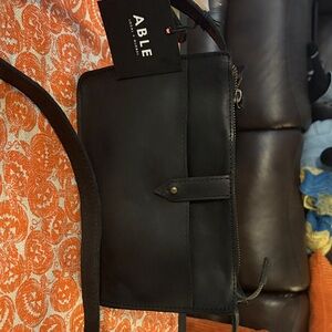 Brand new ABLE leather crossbody
Chaltu top zip crossbody